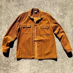 ASOS Corduroy button up shirt Mustard / yellow small